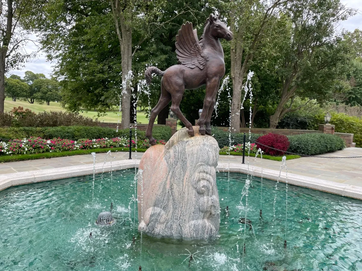 Pegasus Fountain.