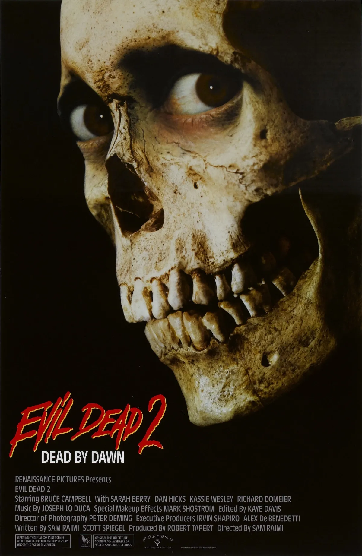 Evil Dead II movie poster