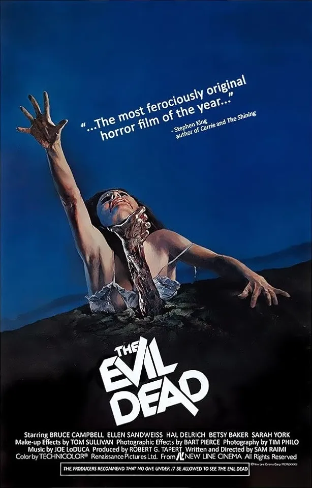 The Evil Dead movie poster
