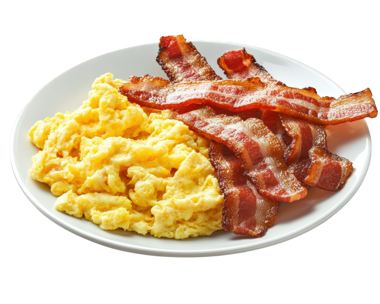 Scrambled Eggs and Bacon